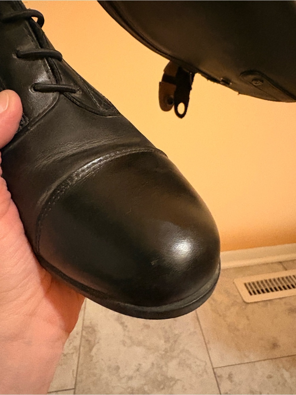 Ariat Heritage Contour II Field Zip Tall Riding Boots in Black - Picture 15 of 16